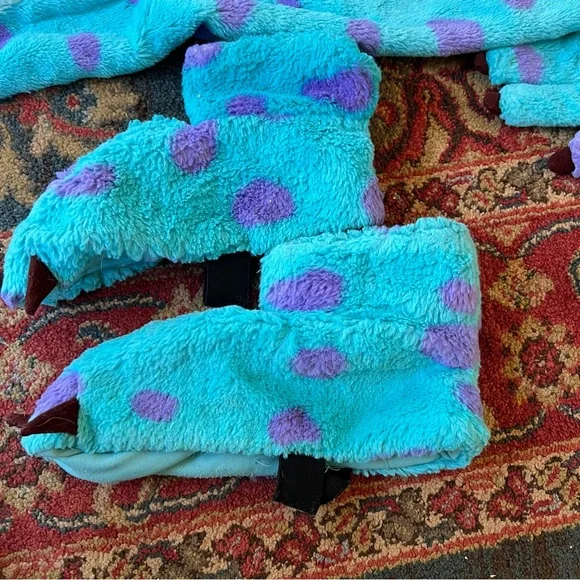 Disney Store Monster’s Inc Sulley Costume Pixar Monster University 7-8 - Picture 4 of 16